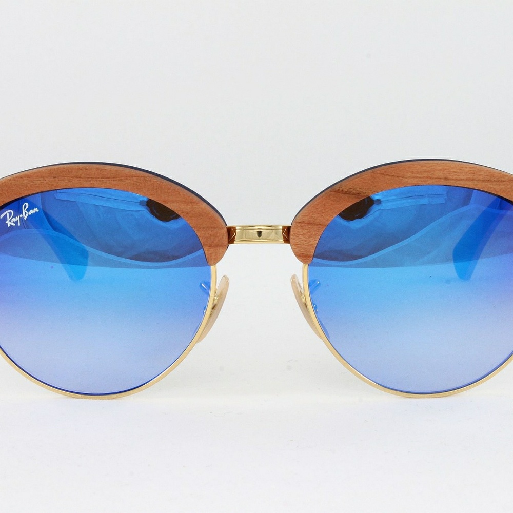 Ray Ban Clubround wood